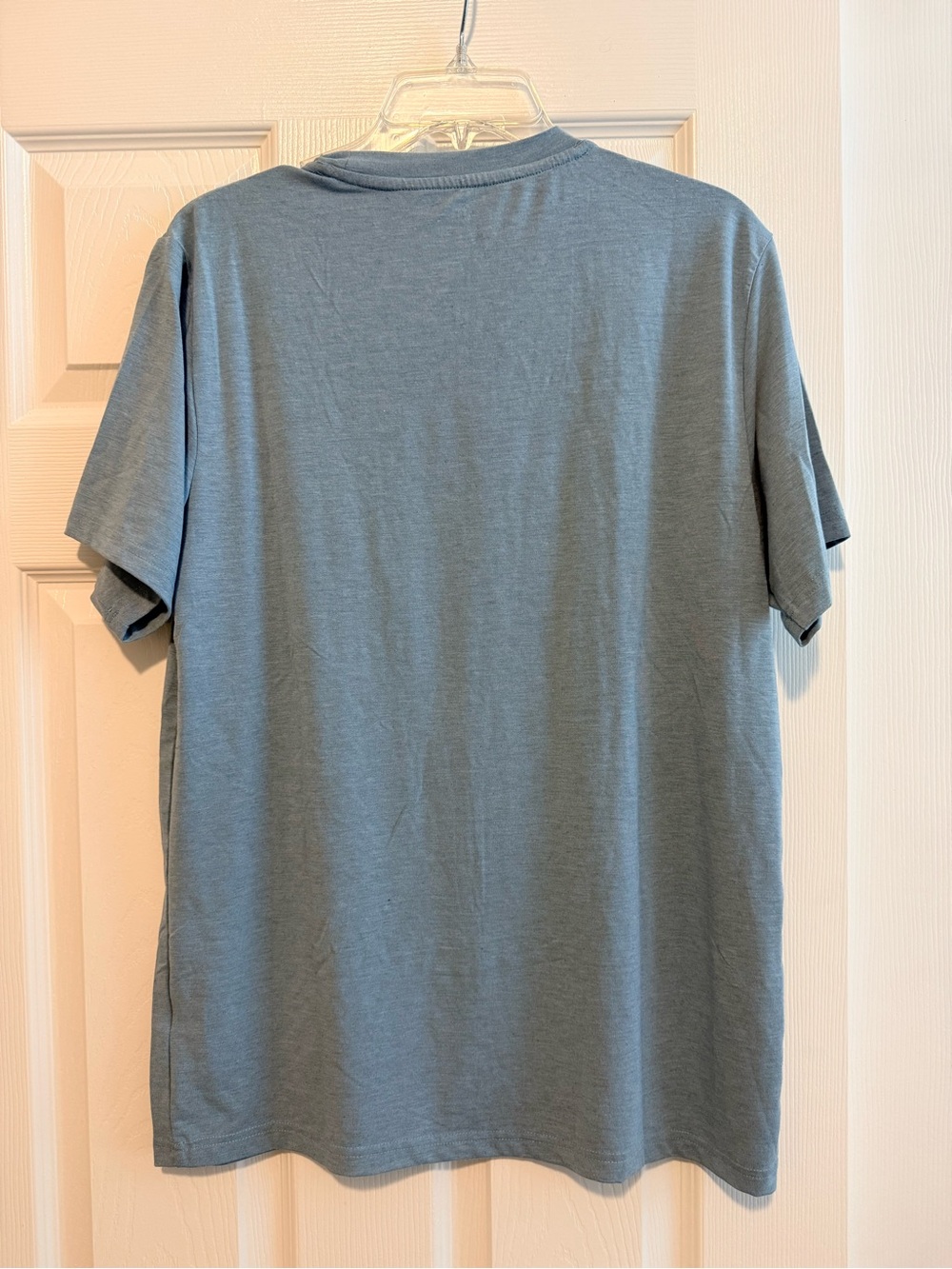 Free Fly Apparel Men's Short Sleeve Pocket Tee - Dusty Blue - Picture 6 of 6